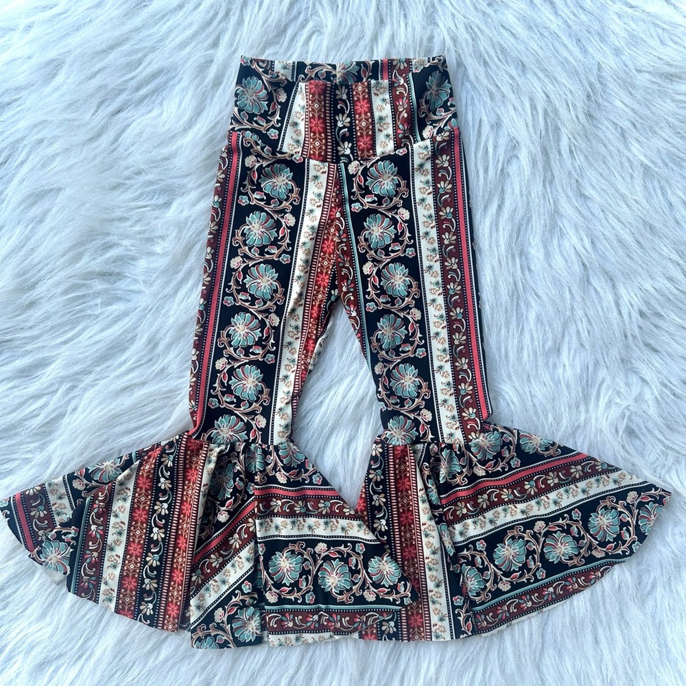 Bohemian Kids Bell Bottoms 12/18 months